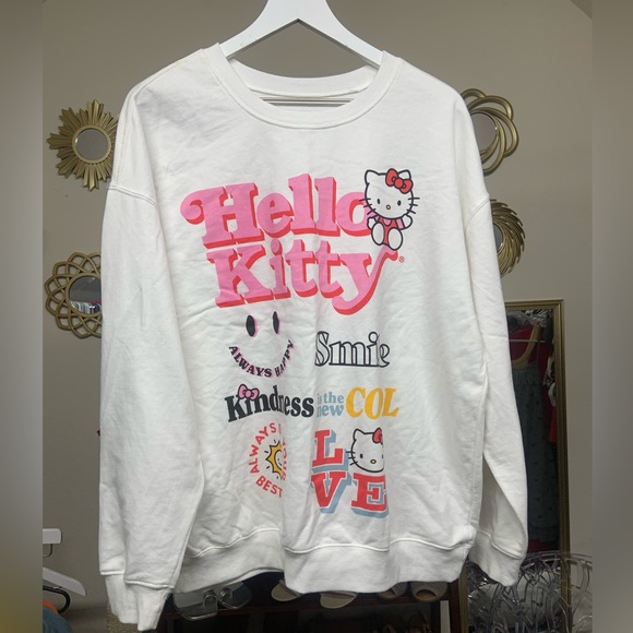 Sanrio Tops - Hello Kitty Graphic Sweatshirt